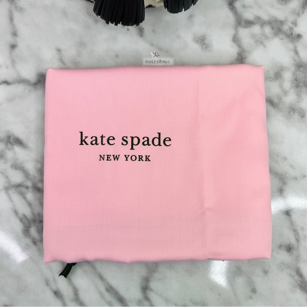 Kate Spade Buttercup Leopard Haircalf Small Bucket Bag Crossbody - Picture 15 of 16